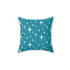 Kate McEnroe New York Mid Century Modern Starburst Throw Pillow, Retro Teal Accent Cushion, 50s Atomic Home DecorThrow Pillows24203095657363575900