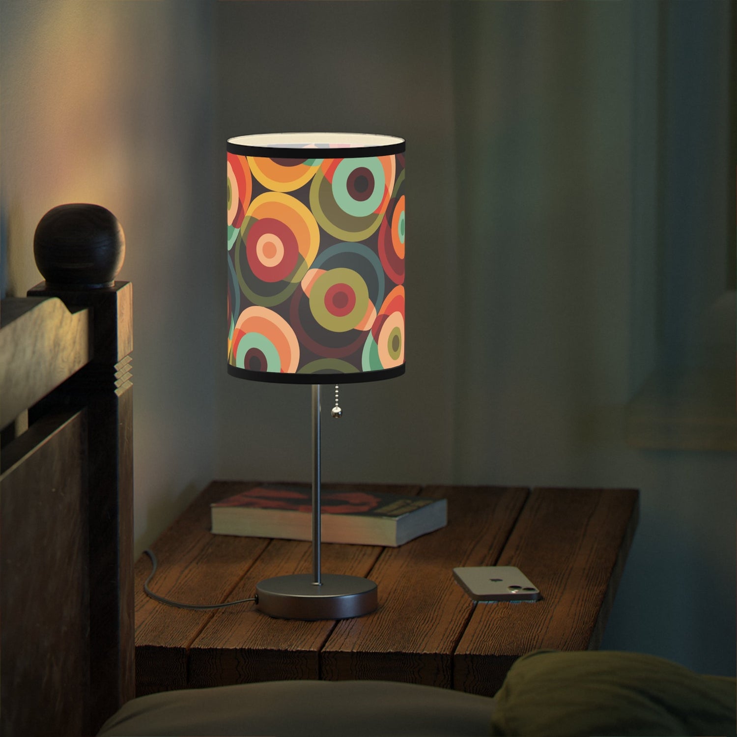 Kate McEnroe New York Mid Century Modern Table Lamp, Retro 70s Orb Accent LightingTable Lamps95406703917965797828