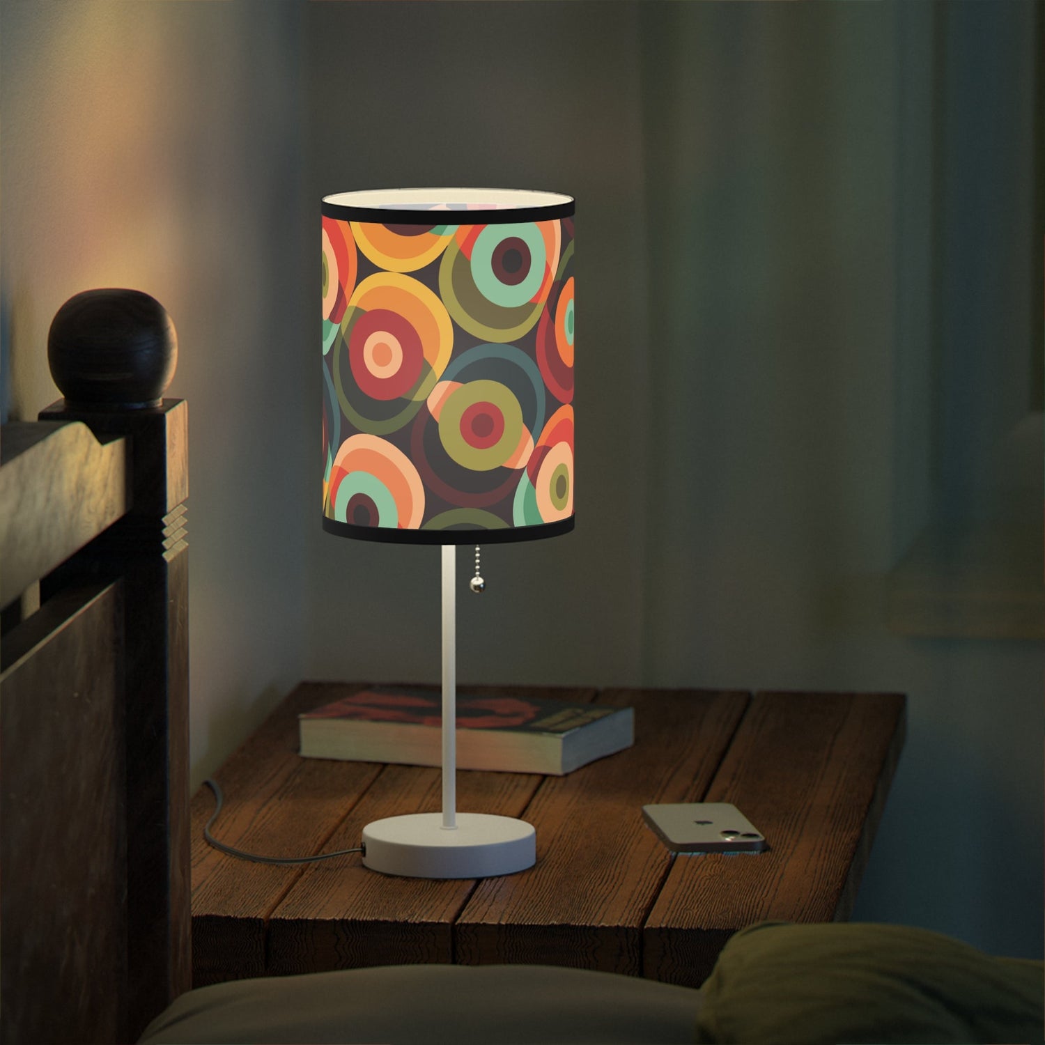 Kate McEnroe New York Mid Century Modern Table Lamp, Retro 70s Orb Accent LightingTable Lamps95406703917965797828