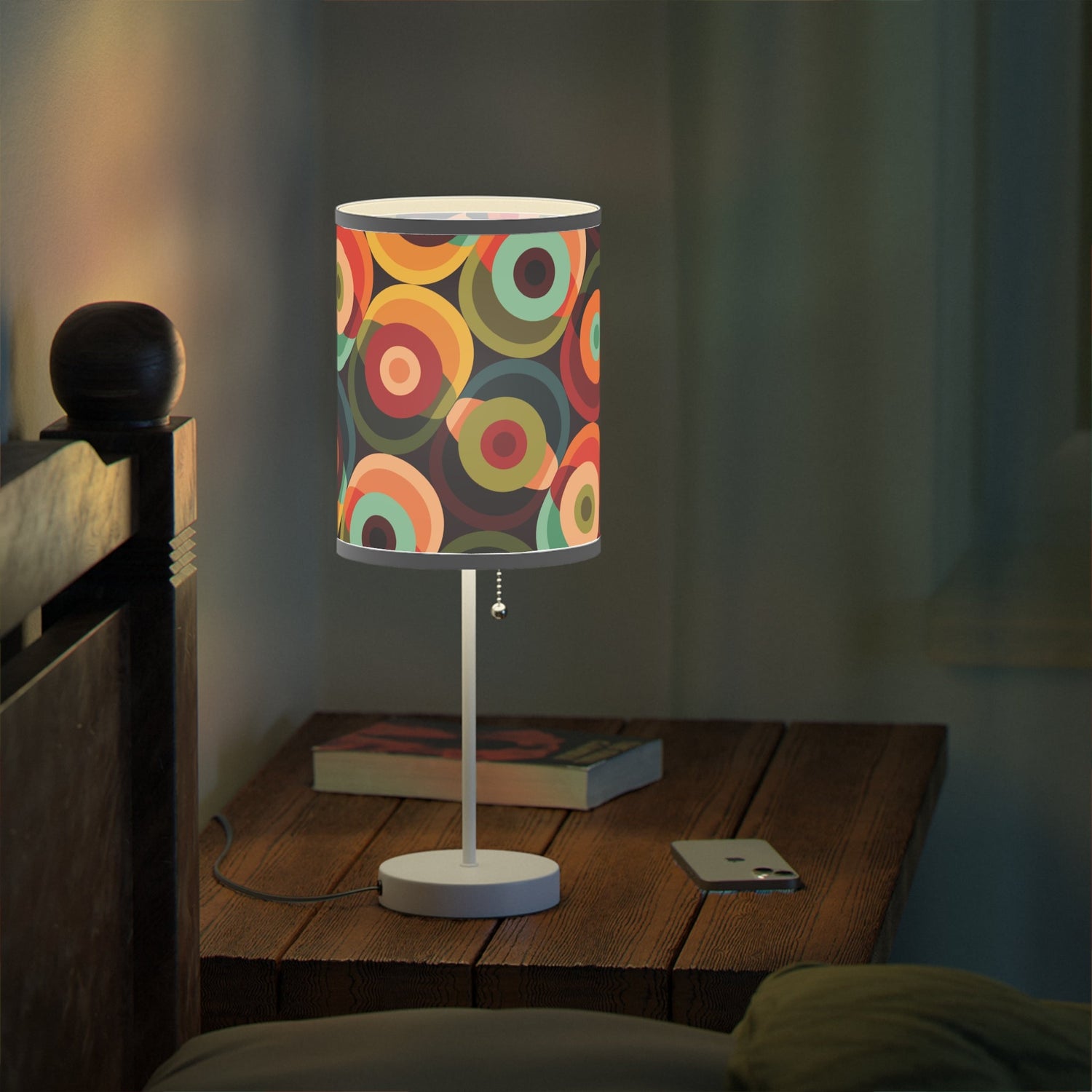 Kate McEnroe New York Mid Century Modern Table Lamp, Retro 70s Orb Accent LightingTable Lamps95406703917965797828