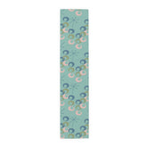 Kate McEnroe New York Mid Century Modern Table Runner, Retro Orbs Atomic Dining DecorTable Runners16589469380622880573