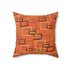 Kate McEnroe New York Mid-Century Modern Throw Pillow, Retro 60s Geometric Atomic Home DecorThrow Pillows28542874229311273635