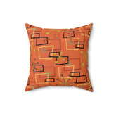 Kate McEnroe New York Mid-Century Modern Throw Pillow, Retro 60s Geometric Atomic Home DecorThrow Pillows71397267973852883479