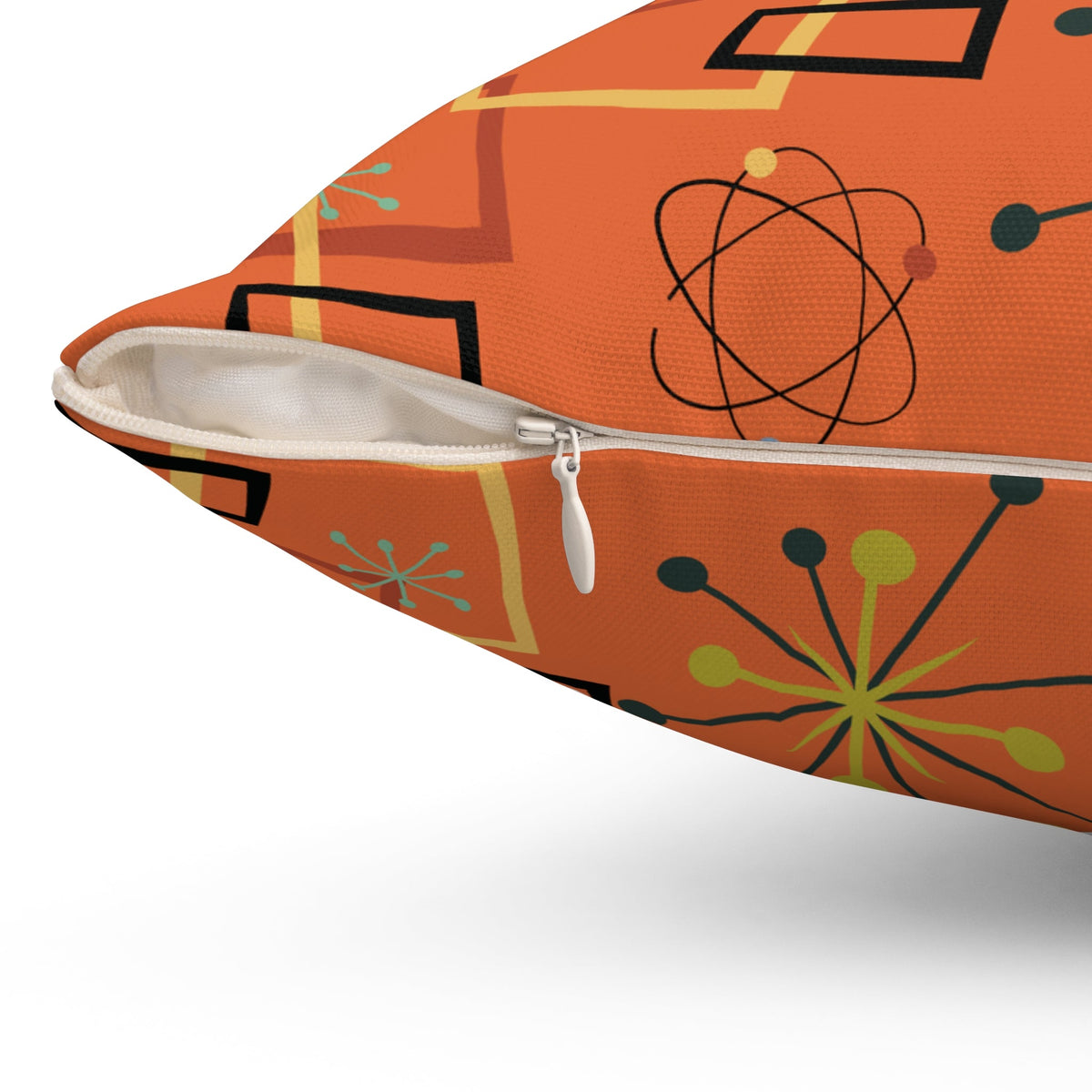 Kate McEnroe New York Mid-Century Modern Throw Pillow, Retro 60s Geometric Atomic Home DecorThrow Pillows71397267973852883479