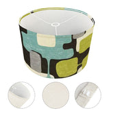 Kate McEnroe New York Mid Century Modern Tripod Floor Lamp, Retro Geometric Drum Shade, MCM Abstract Accent LightingTripod Floor LampsFgmV9IfAnk