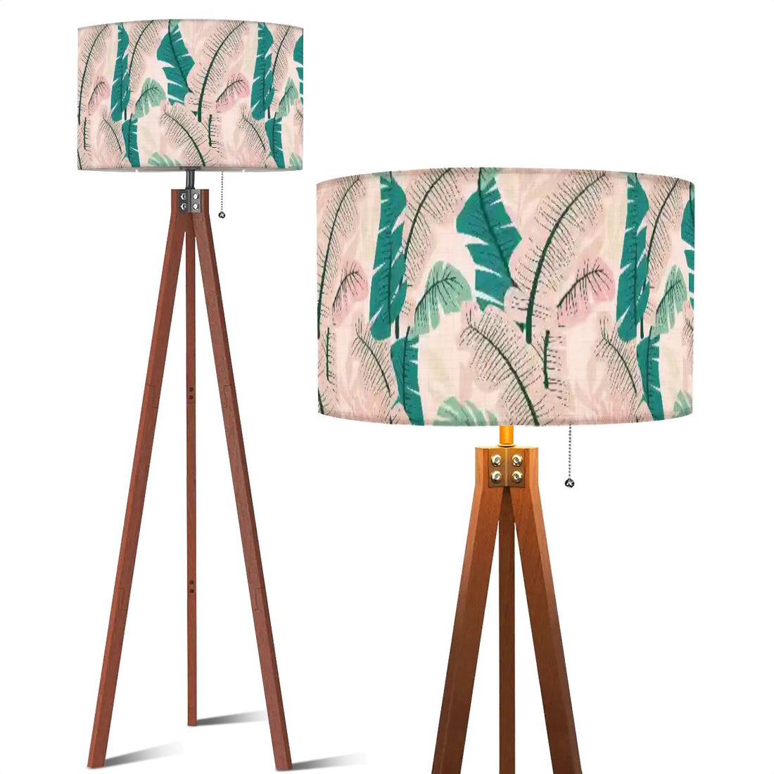 Kate McEnroe New York Mid Century Modern Tropical Palm Tripod Floor Lamp, Retro Vintage LightingTripod Floor LampsgOXqYpweRh