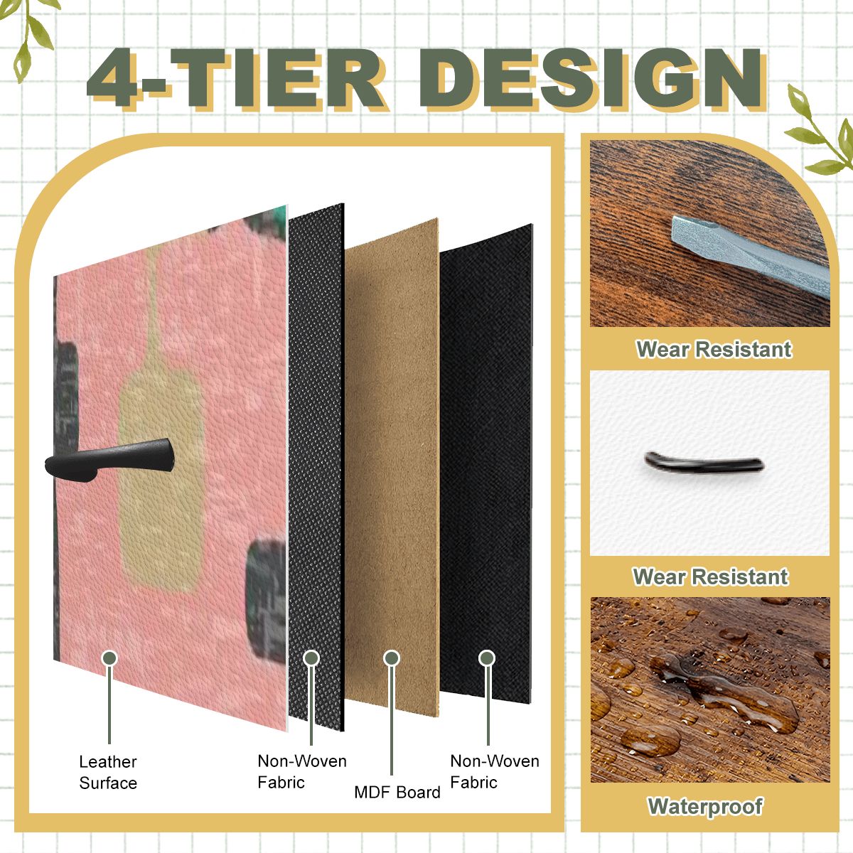 Kate McEnroe New York Mid Century Modern TV Stand, Retro Geometric 5 Drawer ConsoleTV StandsiWMkpROmtB