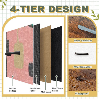 Kate McEnroe New York Mid Century Modern TV Stand, Retro Geometric 5 Drawer ConsoleTV StandsiWMkpROmtB