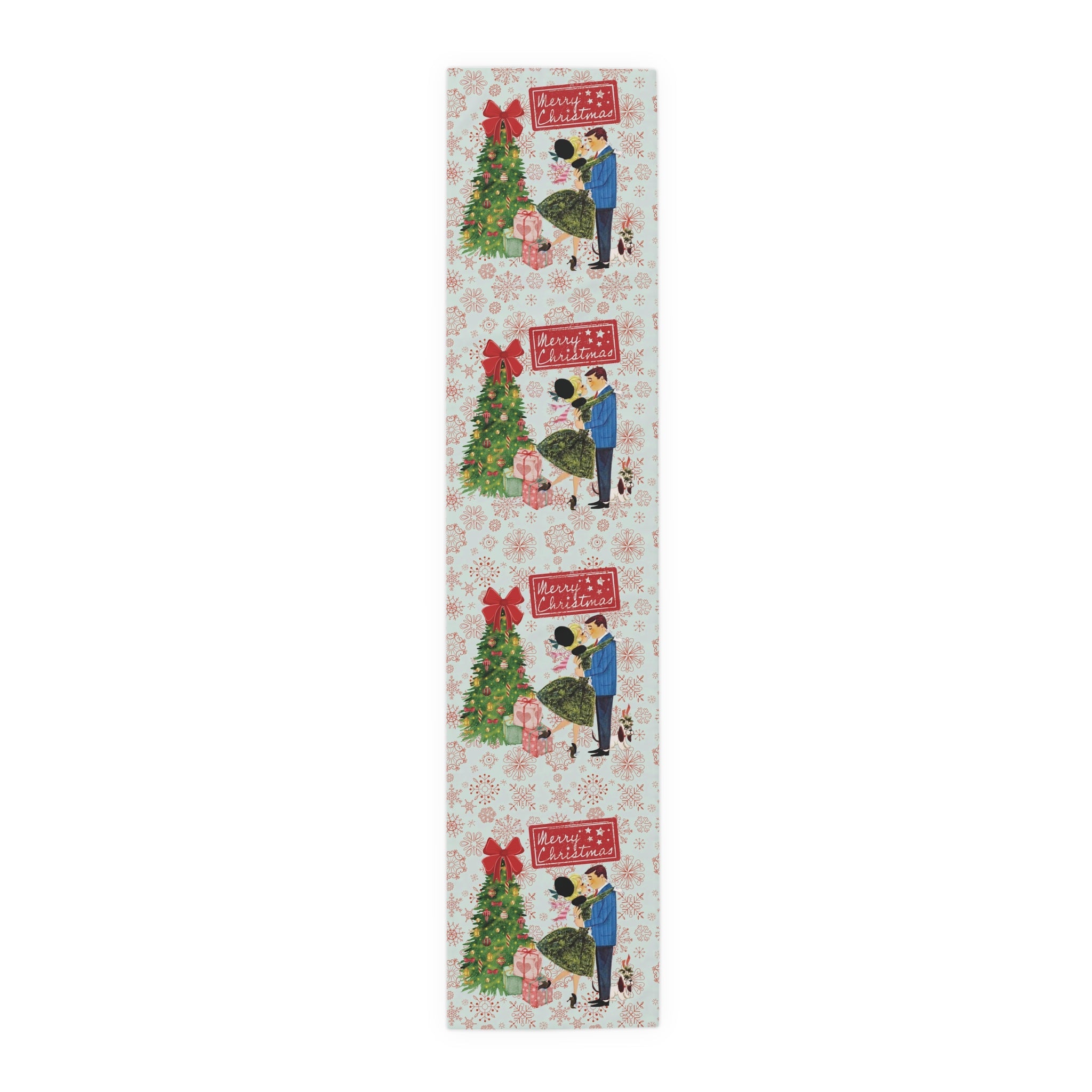 Kate McEnroe New York Mid Century Modern Vintage 50s Kitsch Christmas Table RunnerTable Runners17978404886455283288