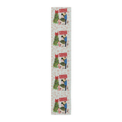 Kate McEnroe New York Mid Century Modern Vintage 50s Kitsch Christmas Table RunnerTable Runners17978404886455283288