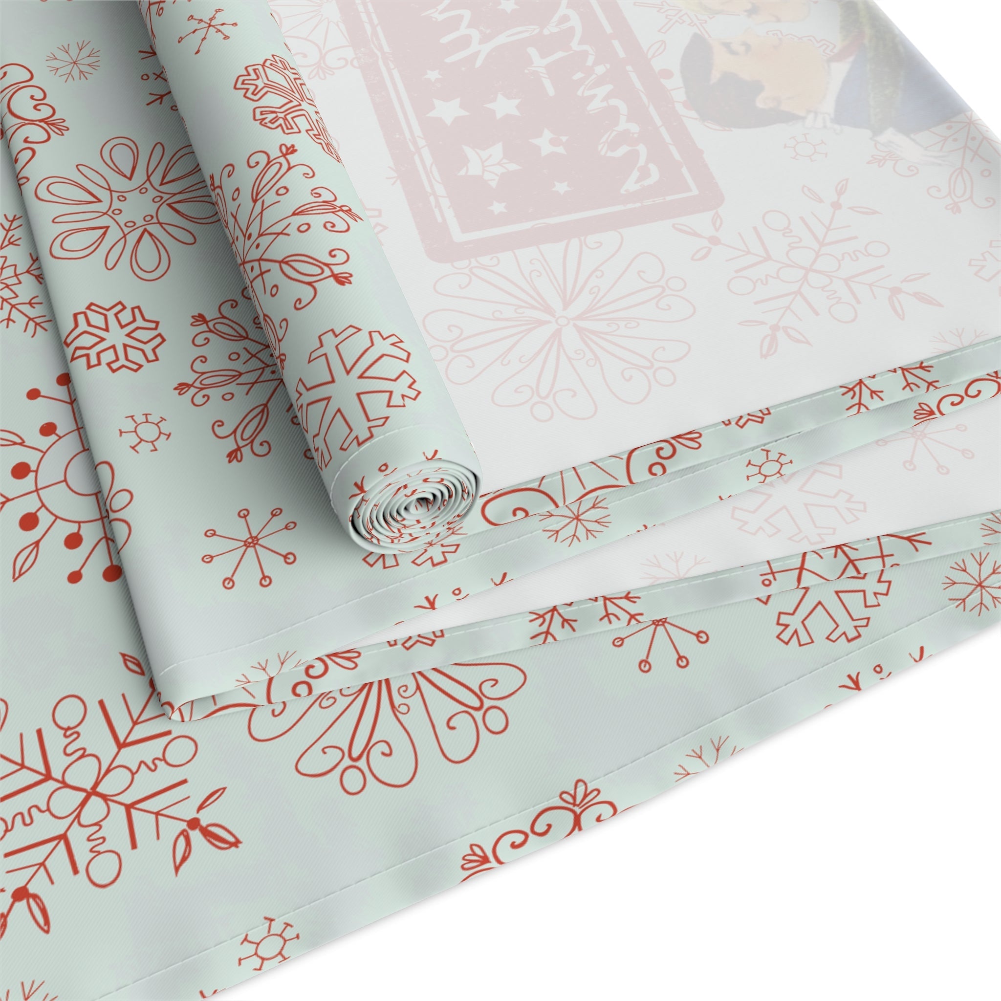 Kate McEnroe New York Mid Century Modern Vintage 50s Kitsch Christmas Table RunnerTable Runners17978404886455283288