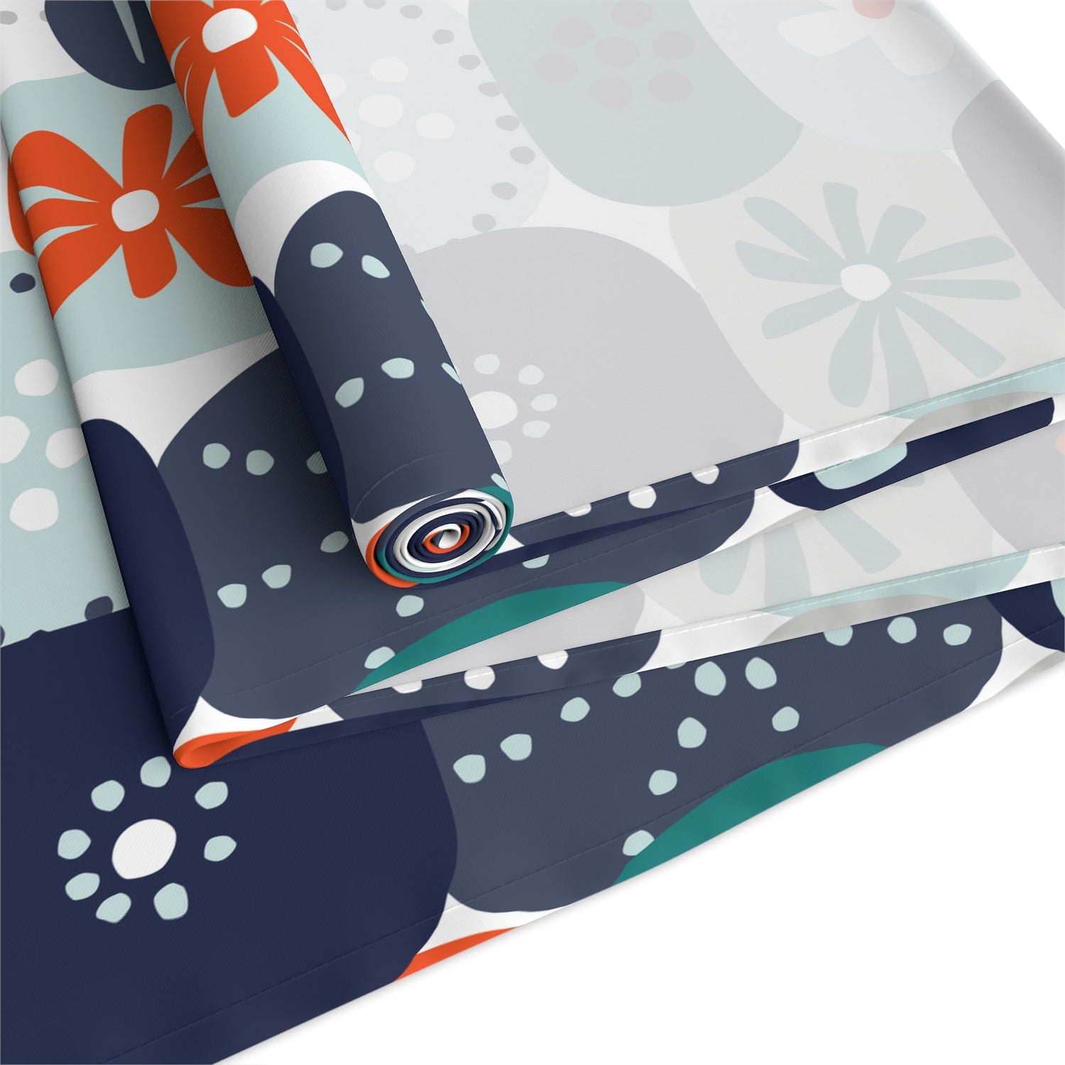 Kate McEnroe New York Mid Century Scandinavian Danish Modern Floral Table RunnerTable Runners22415847353873602292