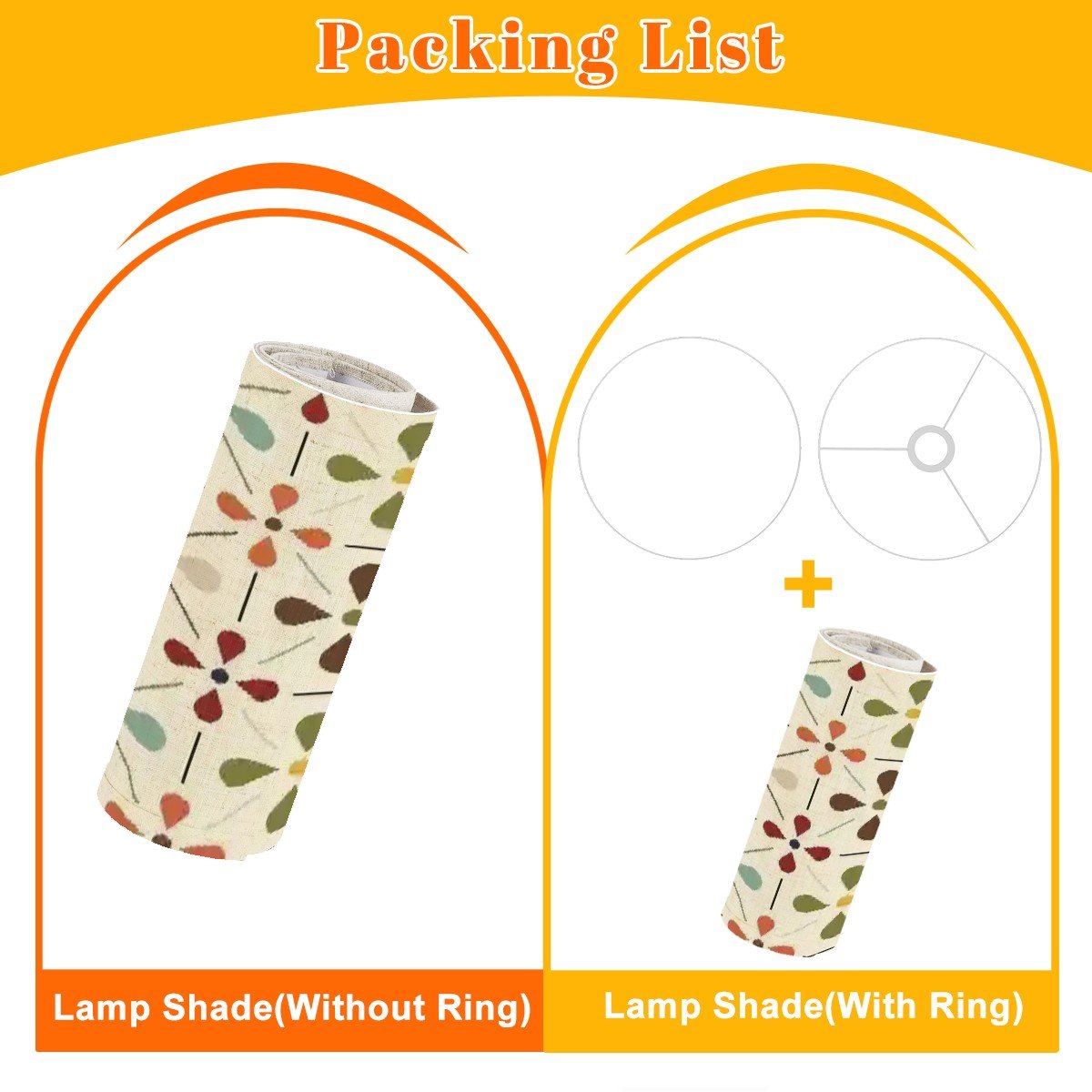 Kate McEnroe New York Mid Century Scandinavian Floral Drum Lamp ShadeLamp ShadesC2x1BFpI67