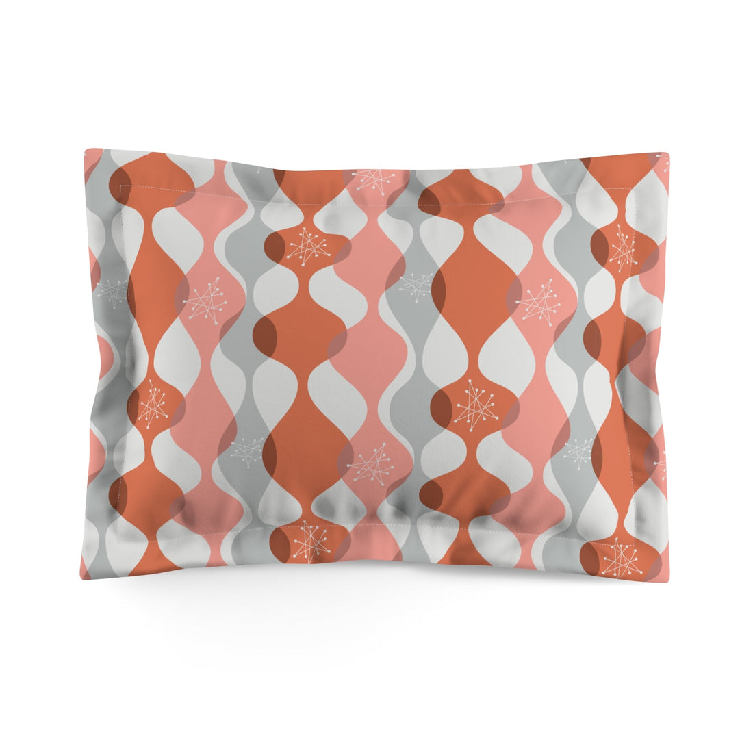 Kate McEnroe New York Mid Mod Atomic Starburst Pillow Sham, Retro Geometric Mid Century Modern Living Room, Bedroom Cushion CoverPillow Shams31326203388927194400