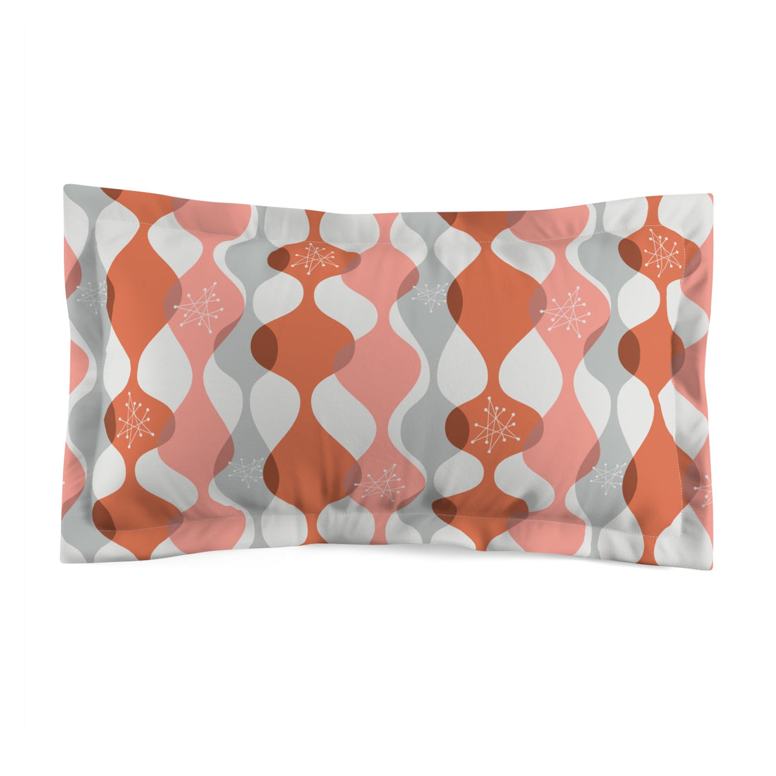 Kate McEnroe New York Mid Mod Atomic Starburst Pillow Sham, Retro Geometric Mid Century Modern Living Room, Bedroom Cushion CoverPillow Shams48362585657080663842