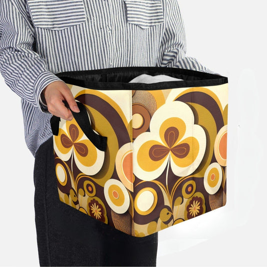 Kate McEnroe New York Mid Mod Boho Flower Power Quilt Storage Bag - 1181623 Quilt Storage Bag One Size D2856153
