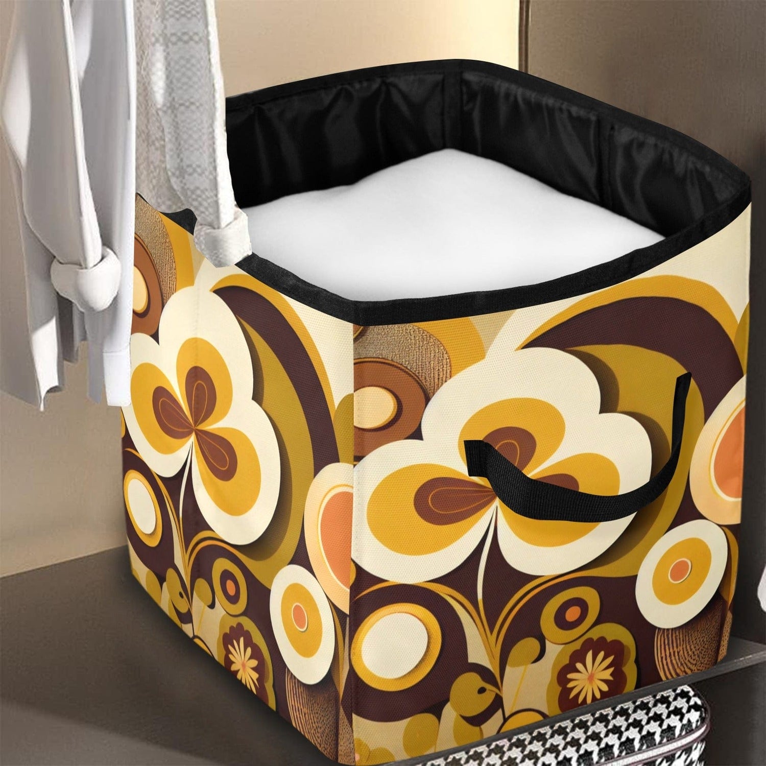 Kate McEnroe New York Mid Mod Boho Flower Power Quilt Storage Bag - 1181623Quilt Storage BagD2856153