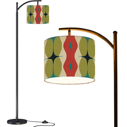 Kate McEnroe New York Mid Mod Geometric Starburst Arc Floor Lamp, Retro 60s Googie Statement LightingFloor Lampsq8ZL6ErbCX