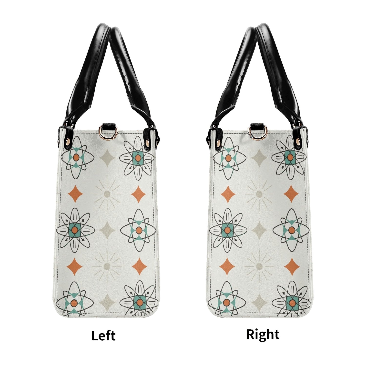 Kate McEnroe New York Mid Mod Kitsch Doxie Dog Atomic Starbursts MCM Cocktail SatchelHandbagsY576MXVW-4