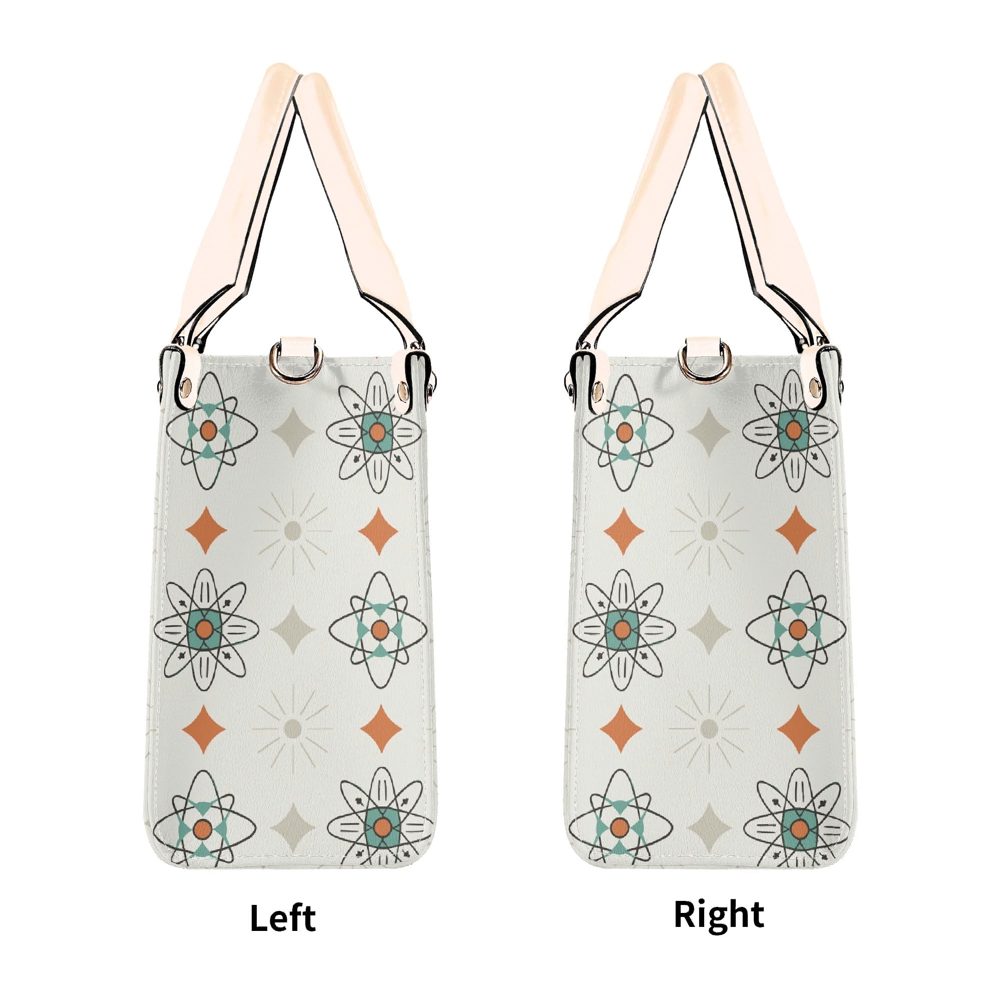 Kate McEnroe New York Mid Mod Kitsch Doxie Dog Atomic Starbursts MCM Cocktail SatchelHandbagsY576MXVW-4