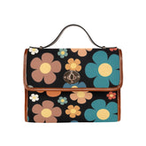 Kate McEnroe New York Mid Mod Retro Daisy Top Handle SatchelHandbagsD3310264
