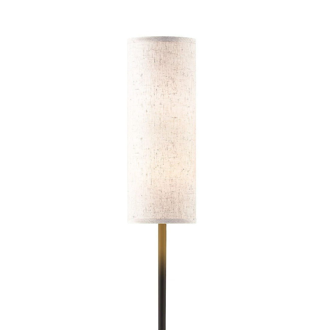 Kate McEnroe New York Minimalist White Linen Slim Cylinder Lamp Shade, Modern Lighting for Contemporary DecorLamp ShadesKpxLOGXk0K
