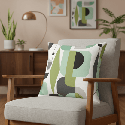 Kate McEnroe New York Mod Abstract Mid Century Modern Retro Throw PillowThrow Pillows15178551547218525870