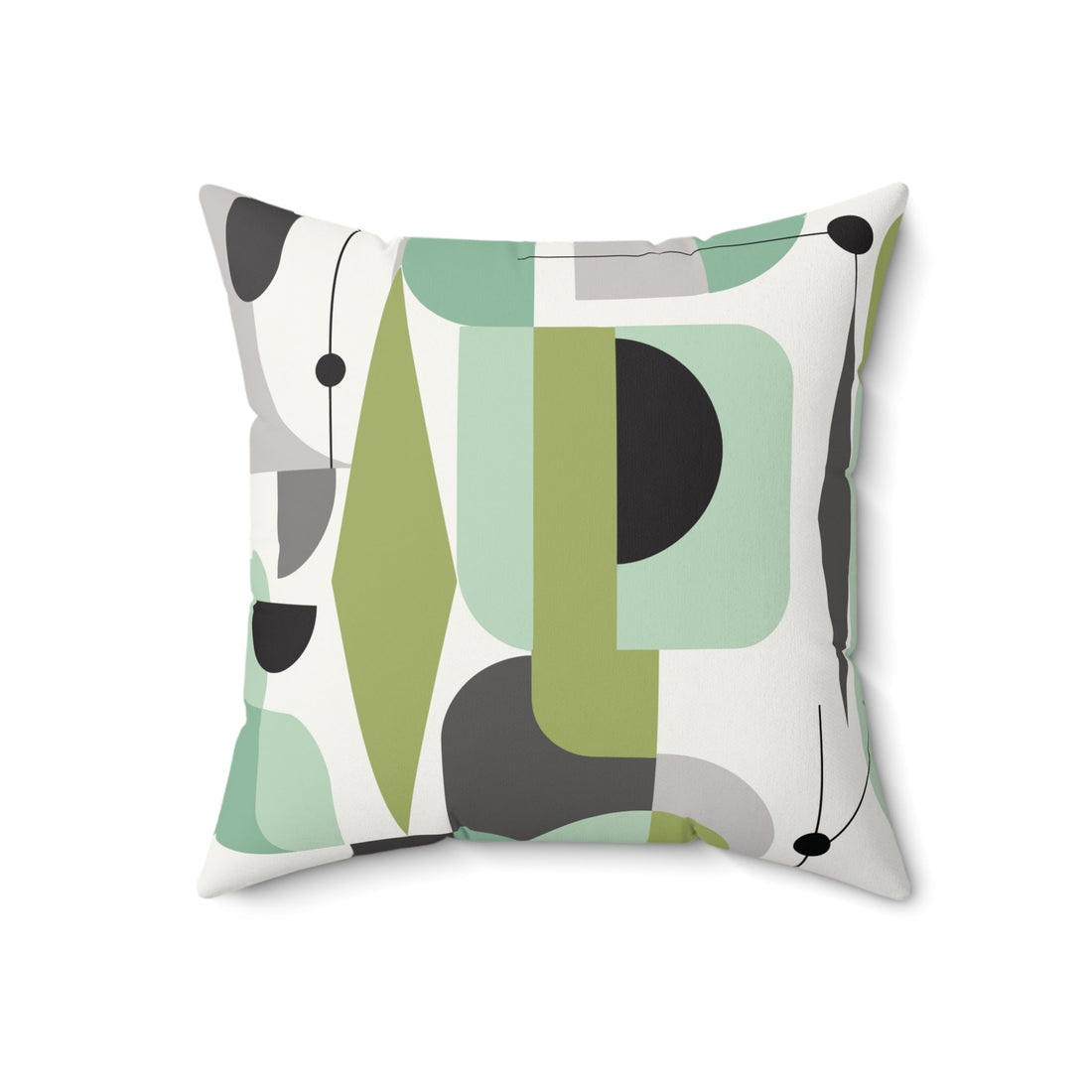 Kate McEnroe New York Mod Abstract Mid Century Modern Retro Throw PillowThrow Pillows19787538193708258269