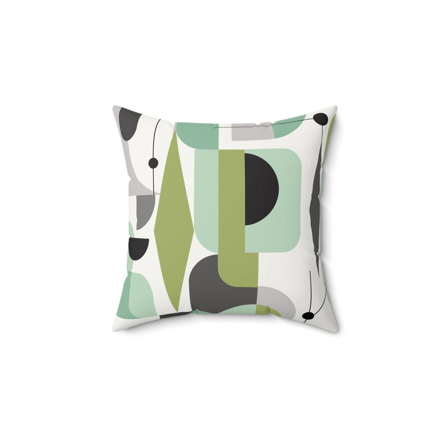 Kate McEnroe New York Mod Abstract Mid Century Modern Retro Throw PillowThrow Pillows79250010334991805403