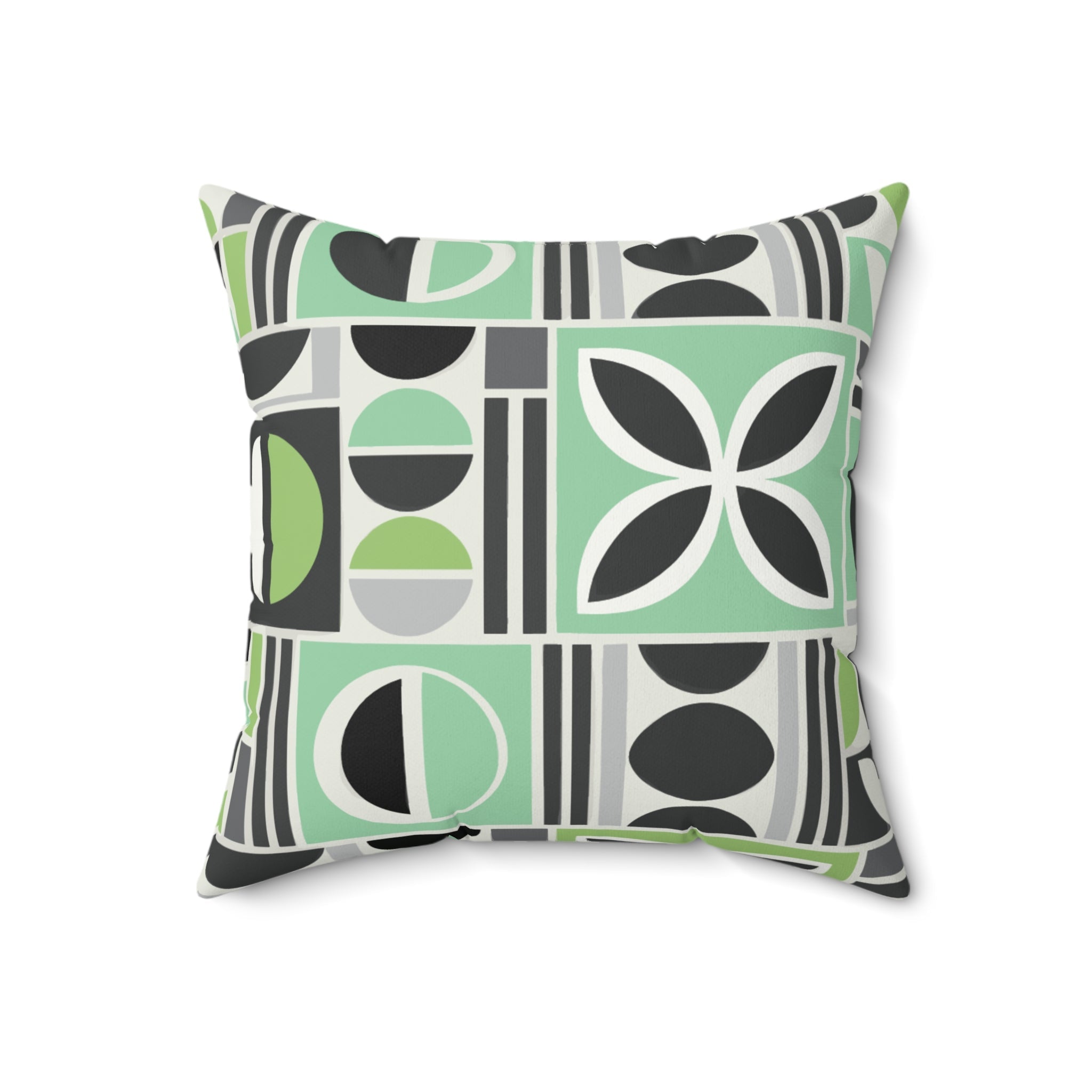 Kate McEnroe New York Mod Geometric Mid Century Modern Retro Throw PillowThrow Pillows28124926108401180105