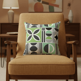 Kate McEnroe New York Mod Geometric Mid Century Modern Retro Throw PillowThrow Pillows32859352762047567698