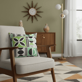 Kate McEnroe New York Mod Geometric Mid Century Modern Retro Throw PillowThrow Pillows32859352762047567698