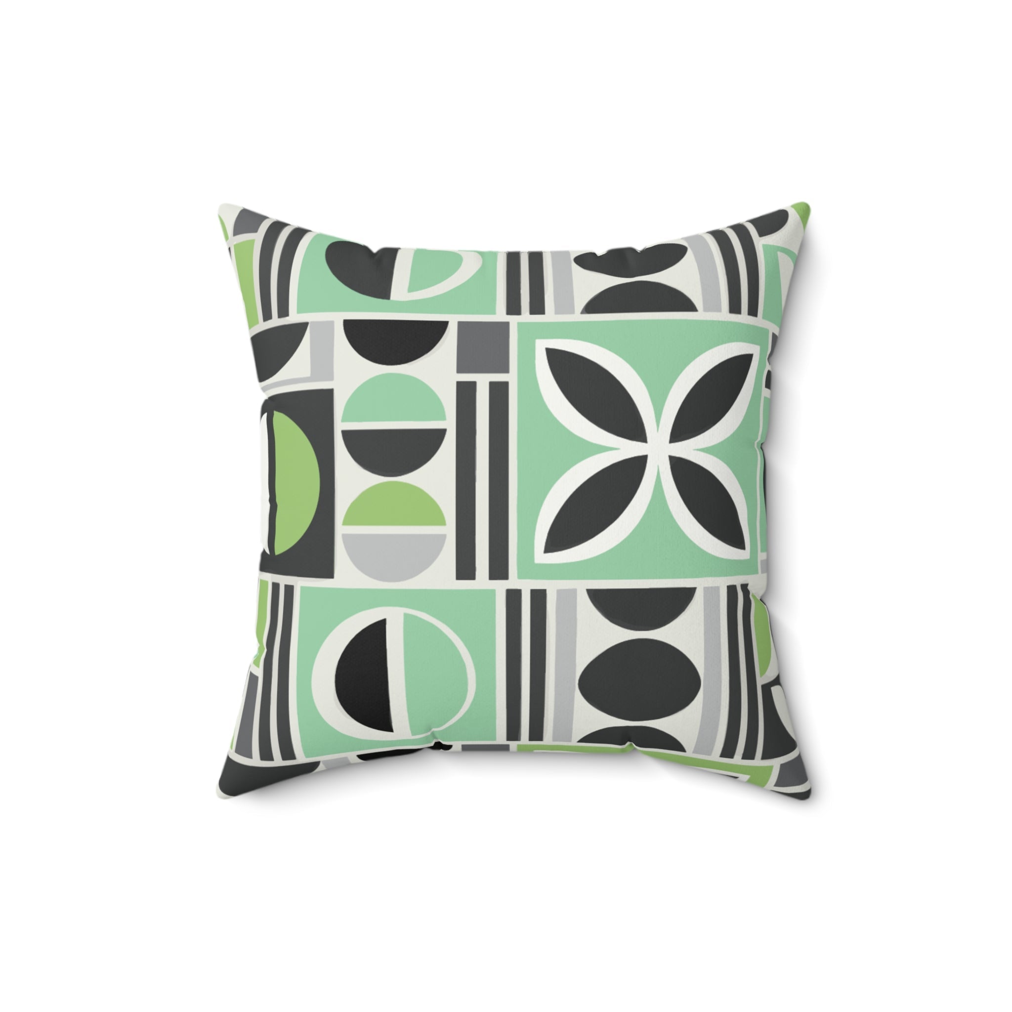 Kate McEnroe New York Mod Geometric Mid Century Modern Retro Throw PillowThrow Pillows32859352762047567698