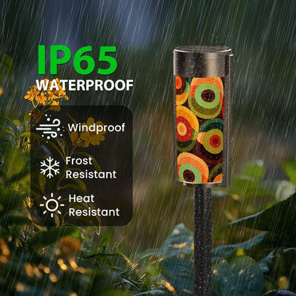 Kate McEnroe New York Mod Orb Solar Garden Light, Mid Century Modern Outdoor Lantern, Retro 60s Yard AccentSolar Garden Stake Lights8daC0gankJ