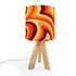 Kate McEnroe New York Mod Psychedelic Tripod Table Lamp, Retro 70s Swirl Lighting, Mid Century Modern Accent LightTable Lampsc7mqKW8xxb