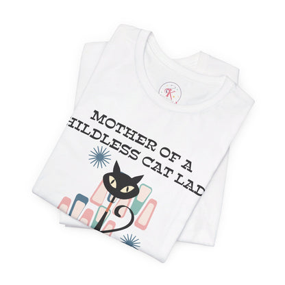 Kate McEnroe New York Mother Of A Childless Cat Lady Who Votes T - Shirt, Retro Atomic Kitschy Cat TeeT - Shirts27339274571039936500