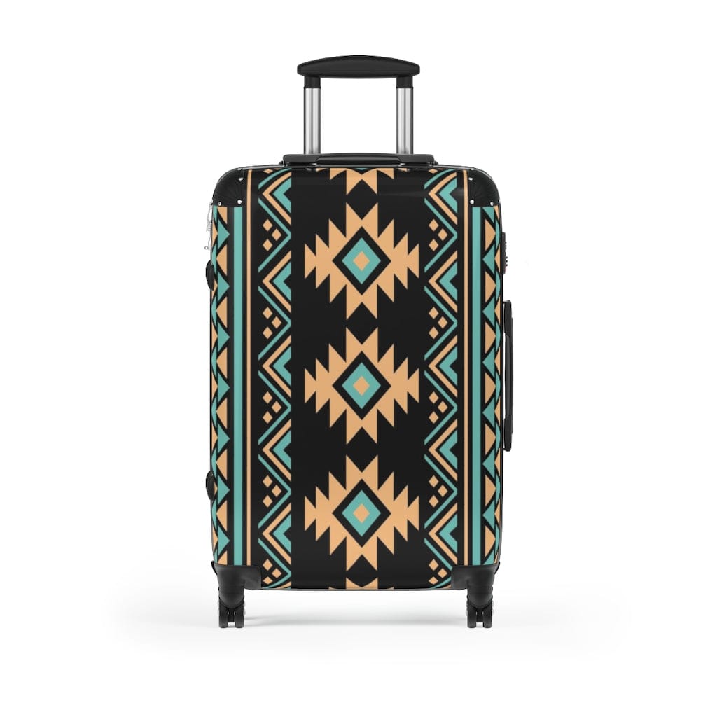 Kate McEnroe New York Native American Southwestern Luggage Set Suitcases Medium / Black 20899970405548219961