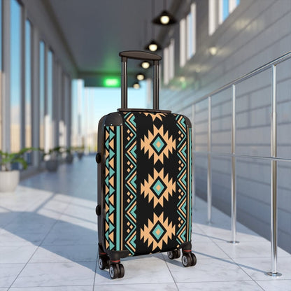 Kate McEnroe New York Native American Southwestern Luggage Set Suitcases Small / Black 77184025815572897048
