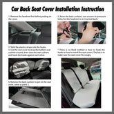 Kate McEnroe New York Olive Green Car Back Seat Cover, Auto Rear Seat ProtectorRear Car Seat CoversWJ2DZ9DW-1