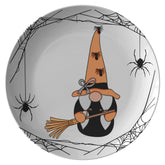 Kate McEnroe New York Orange Witch Gnome Halloween PlatePlatesP20 - HAL - GN7 - 56