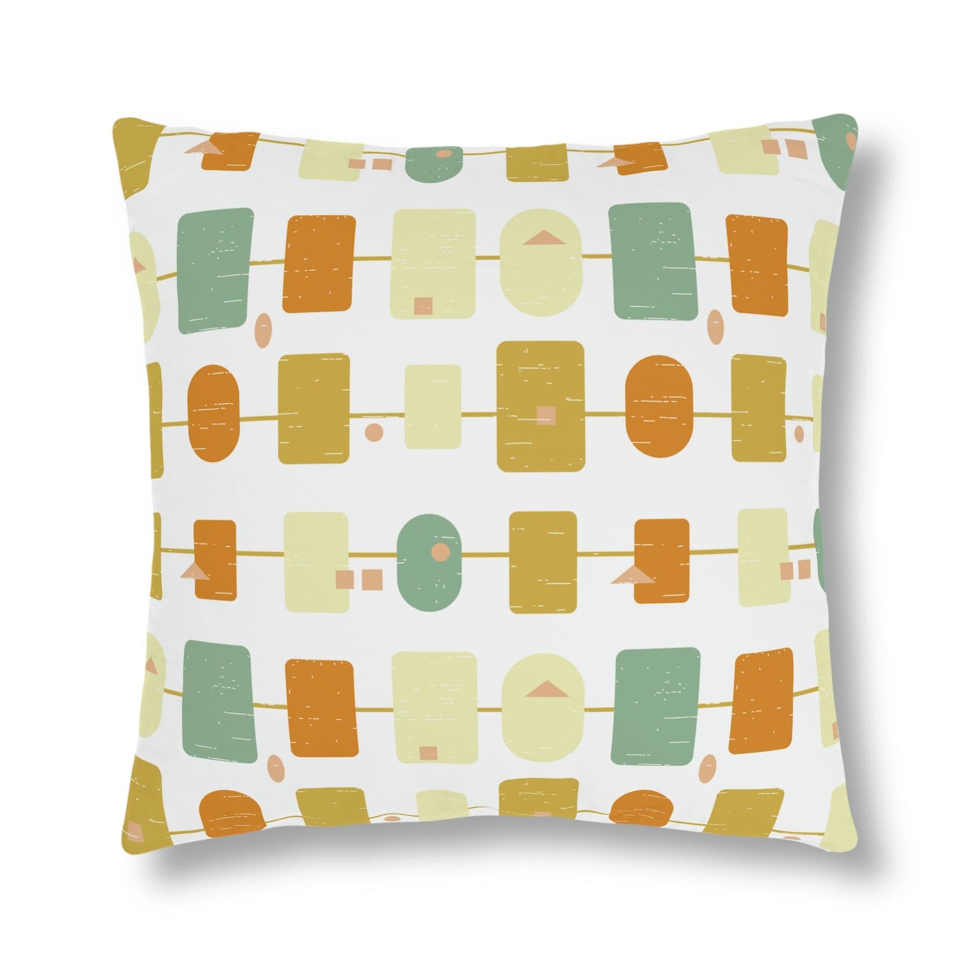 Kate McEnroe New York Outdoor Pillow in Mid Century Modern Abstract Geometric Print Outdoor Pillows 20" × 20" / Square 19595782795554474202