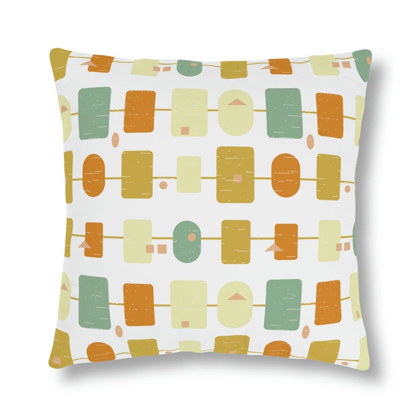 Kate McEnroe New York Outdoor Pillow in Mid Century Modern Abstract Geometric Print Outdoor Pillows