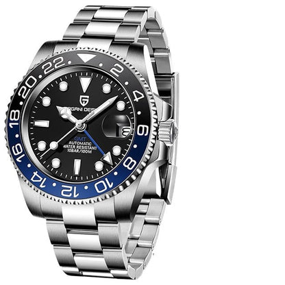 Kate McEnroe New York Pagani Men's Luxury Mechanical Wristwatch Watches Black Blue 37068473-black-blue-china