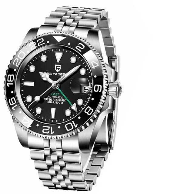 Kate McEnroe New York Pagani Men's Luxury Mechanical Wristwatch Watches Black Jubilee 37068473-black-jubilee-china