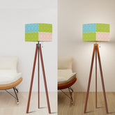 Kate McEnroe New York Palm Springs Breeze Block Mid Century Modern Drum Lamp ShadeLamp Shadesi5WBM9RZ91