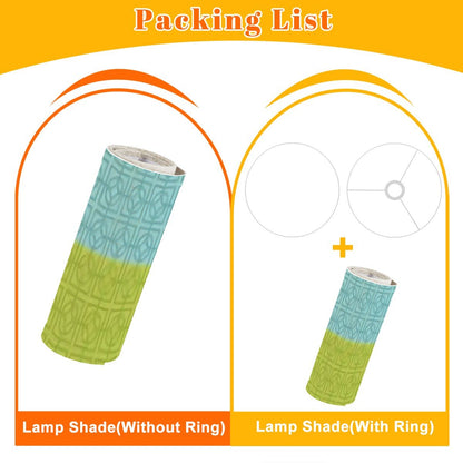 Kate McEnroe New York Palm Springs Breeze Block Mid Century Modern Drum Lamp ShadeLamp Shadesi5WBM9RZ91