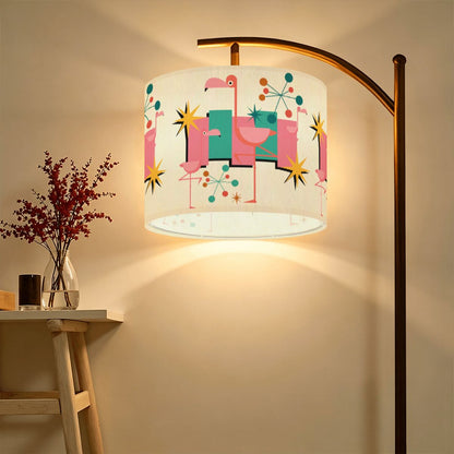 Kate McEnroe New York Palm Springs Flamingo 1950s Mid Century Modern Retro Lamp ShadeLamp ShadesdM7NlPi7e3