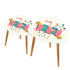Kate McEnroe New York Palm Springs Flamingo 50s Mid Century Modern Nesting TableNesting TableswOd0oU5XtN