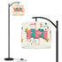 Kate McEnroe New York Palm Springs Flamingo Mid Century Modern Retro Arc Floor LampArc Floor Lamps2KDOz4Ab8X