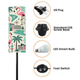 Kate McEnroe New York Palm Springs Flamingo Mid Century Modern Slim Floor LampSlim Floor Lamps3ywjzhUuub